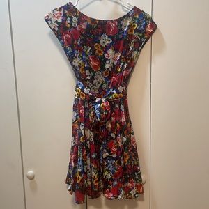 Alice and Olivia Floral Print Dress